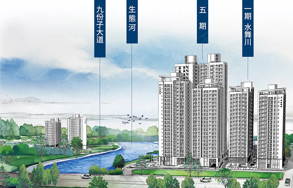 台南市安南區九份子預售大樓【水律川】泰嘉開發