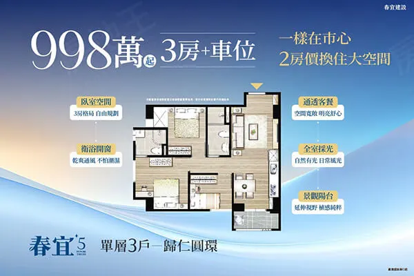 春宜5建案主視覺